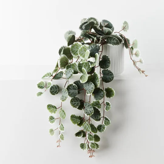 String of Hearts - Green/White