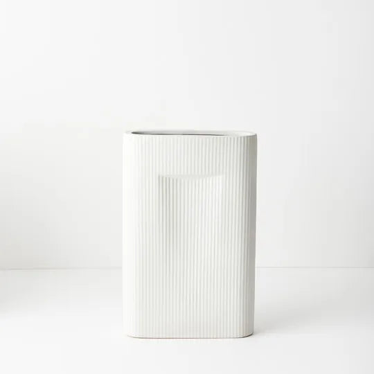 Sable Vase - White
